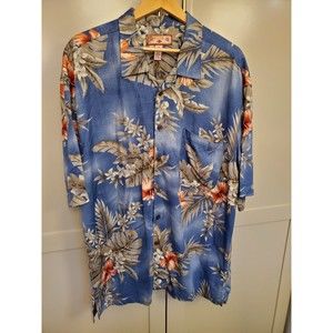 Carribbean Joe - Men's Short Sleeved Button Down - Sz XL